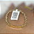 Pulseira Chapinha Infantil Bebê Ouro 18k 14cm Gravação + Nf - Imagem 5