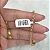 Pulseira Chapinha Infantil Bebê Ouro 18k 14cm Gravação + Nf - Imagem 8