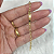 Pulseira Chapinha Infantil Bebê Ouro 18k 14cm Gravação + Nf - Imagem 7