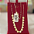 Colar Gargantilha 15 Corações Corrente Cartier Choker Ouro 18k - Imagem 2