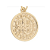Pingente Medalha São Bento Sentado Ouro 18k Unissex 0.7gr - Imagem 2