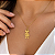 Pingente Menina Filha Ouro 18k Menininha Grande 23mm 0.5gr - Imagem 3