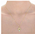 Pingente Filhos Pingente Menina Ouro 18k Amarelo E Branco - Imagem 2
