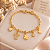 Pingente Filhos Pingente Menina Ouro 18k Amarelo E Branco - Imagem 6