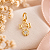 Pingente Filhos Pingente Menina Ouro 18k Amarelo E Branco - Imagem 5