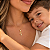 Pingente Filhos Pingente Menino Ouro 18k Amarelo E Branco - Imagem 8