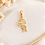 Pingente Filhos Pingente Menino Ouro 18k Amarelo E Branco - Imagem 4