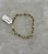 Pulseira Feminina Bolas Fosca E Lisa Ouro 18k 19,5cm Nota - Imagem 2