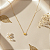 Colar Gargantilha Choker Pingente Coração Ouro 18k 45cm - Imagem 2