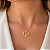 Pingente De Ouro 18k Coração 3 Meninas Filhas Peso 0.4gr - Imagem 3
