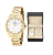 Kit Relógio Champion Dourado Feminino Cn28446w - Imagem 1