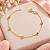 Pulseira Bolinha Bebê Infantil Ouro18k 14,5cm Promoção Linda - Imagem 5