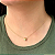 Colar Gargantilha Choker Pingente Coração 42cm Ouro 18k Luxo - Imagem 9