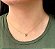 Colar Gargantilha Choker Pingente Coração 42cm Ouro 18k Luxo - Imagem 4