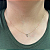 Colar Gargantilha Ouro18k Filha Pingente Menina Coração 42cm - Imagem 4