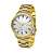 Relogio Feminino Dourado Lince Madre Pérola Pedra Da Sorte LRG4445L - Imagem 1
