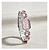 Relógio Lince Feminino Prata Cristais Rosa Pedras Lqm4872l23 - Imagem 5