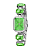 Relógio Lince Feminino Grace Prata Cristais Verde LQM4873L23 - Imagem 1