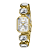 Relogio Lince Dourado Grace Pedras Cristais Lqg4871l23 Luxo - Imagem 1