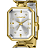 Relogio Lince Dourado Grace Pedras Cristais Lqg4871l23 Luxo - Imagem 4
