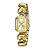 Relogio Lince Dourado Grace Pedraria Champanhe Lqg4872l23 - Imagem 6