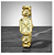 Relogio Lince Dourado Grace Pedraria Champanhe Lqg4872l23 - Imagem 2