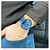 Relógio Orient Solar Tech Anadigi Azul Masculino Azul Homem de Poder - Imagem 6