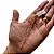 Pulseira Elo Português 18,5cm Ouro 18k Pingente Coração - Imagem 4