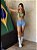 Top brilho Brasil espelhada u - Imagem 1