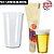 COPO PP LISO CHOPP 330 ML ULTRA 50 UND - Imagem 1
