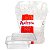 POTE RETANGULAR C/ TAMPA 750ML PRAFESTA C/ 24 UND - Imagem 1