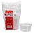 POTE REDONDO C/ TAMPA 200ML PRAFESTA C/ 24 UND - Imagem 1