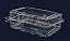 EMBALAGEM PET 18 RETANGULAR ARTICULADA 100 UND - Imagem 1
