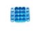 Bandeja Isopor para 12 ovos Azul Ultra 100 unidades - Imagem 1