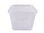 POTE QUADRADO C/ TAMPA 250ML PRAFESTA CX 12X20 UND - Imagem 1