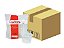 POTE REDONDO C/ TAMPA 1000ML PRAFESTA CX 08X24 UND - Imagem 1
