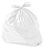 SACO PARA LIXO 200 LITROS TRANSPARENTE C/ 100 UND - Imagem 1