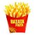 CAIXA DE BATATA FRITA MÉDIA 50 UND - Imagem 1