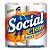 PAPEL TOALHA SOCIAL CLEAN ROLO 100 UND - Imagem 1