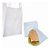 SACO HAMBURGUER PAPEL 12,5X14 CM 100 UND - Imagem 1