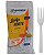 GARFO MASTER BRANCO COM 50 UND PLASTFOOD - Imagem 1