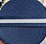 Alça Chic 3 cm Azul Marinho e Branco - Imagem 1
