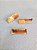 Terminal de Laço com Garra 3cm Dourado (2 und) - Imagem 1