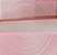 Alça Chic 3 cm Listrada Rosa BB e cru - Imagem 1