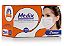 Máscara tripla c/ elástico - Medix - Cx c/ 50 unid. - Imagem 1