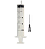 Seringa 20ml L. Slip com ag. 25x7 - SR - Cx c/ 250 unid. - Imagem 2
