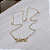 Colar com Nome Personalizado em Ouro 18k. - Imagem 11