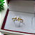 Anel de Letra Personalizada Minimalista em Ouro Amarelo 18k - Imagem 6