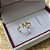 Anel de Letra Personalizada Minimalista em Ouro Amarelo 18k - Imagem 5