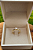 Anel Solitário de Ouro Amarelo 18k com Zirconia. - Imagem 3